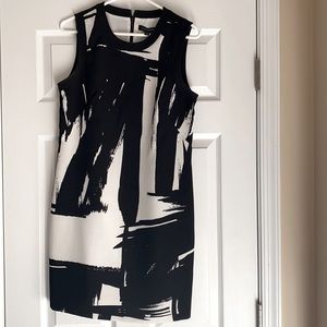Banana Republic Black & White Dress size 8